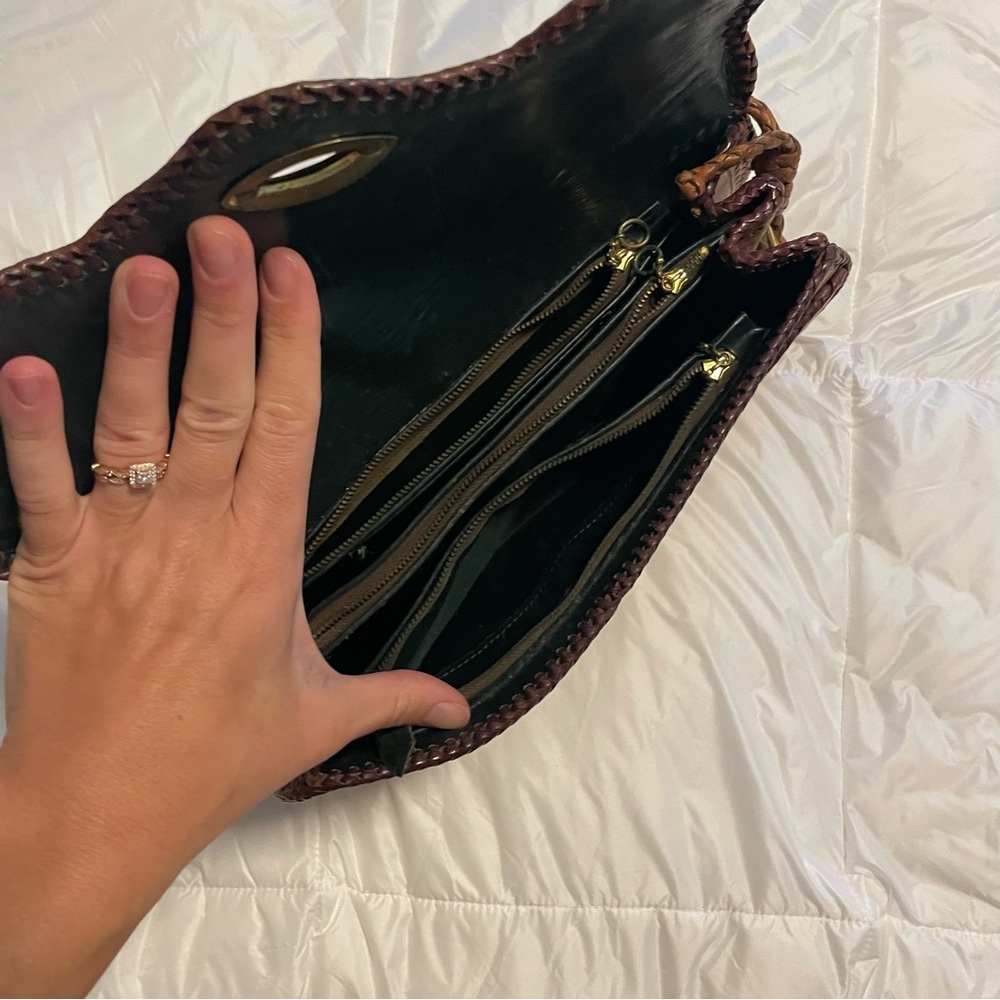 Vintage Tooled Leather Handbag - Picture 4 of 7